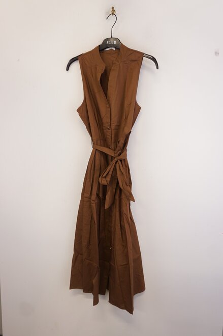 Garde-robe - Lang kleed - Bruin