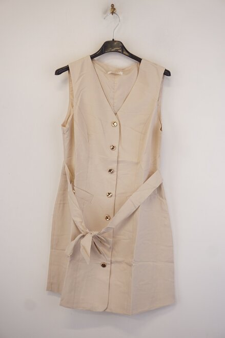 Garde-robe - Kort Kleedje - Beige