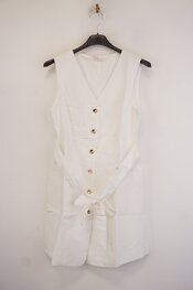 Garde-robe - Kort Kleedje - Ecru