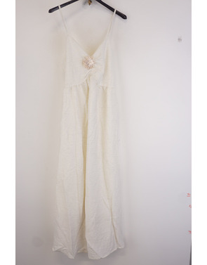 Garde-robe - Lang kleed - Ecru