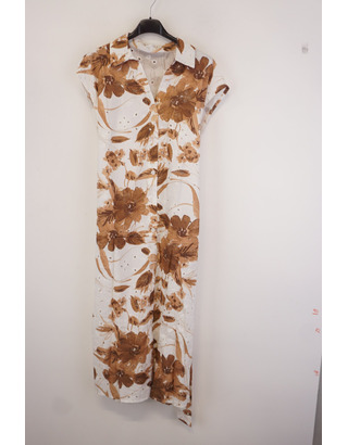 Garde-robe - Lang kleed - Donker bruin