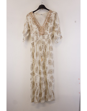 Garde-robe - Lang kleed - Ecru