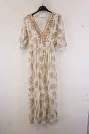 Garde-robe - Lang kleed - Ecru