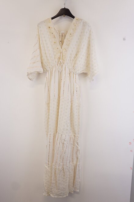 Garde-robe - Lang kleed - Ecru