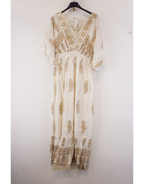 Garde-robe - Lang kleed - Ecru