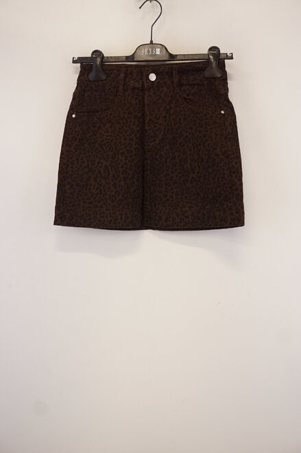 Garde-robe - Korte Rok - Bruin