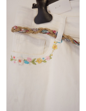 Garde-robe - Lange Broek - Ecru