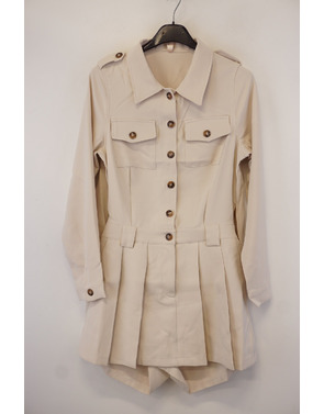 Garde-robe - Kort Kleedje - Beige
