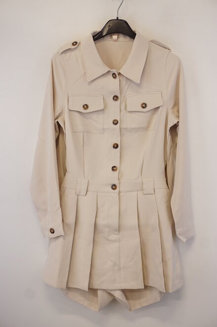 Garde-robe - Kort Kleedje - Beige