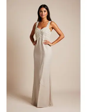 Garde-robe - Lang kleed - Beige