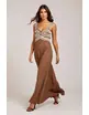 Garde-robe - Lang kleed - Bruin