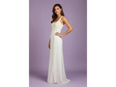 Garde-robe - Lang kleed - Ecru