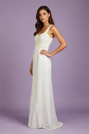 Garde-robe - Lang kleed - Ecru