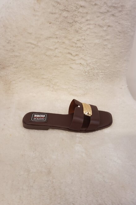 Garde-robe - Sandalen - Bruin