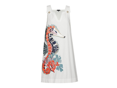 Caroline Biss - Halflang Kleedje - Multicolor