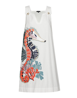 Caroline Biss - Halflang Kleedje - Multicolor