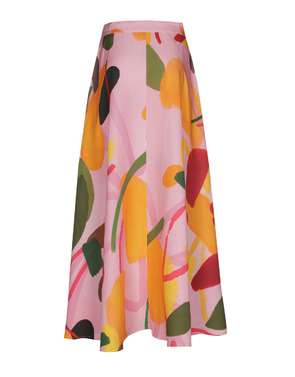 Caroline Biss - Lange Rok - Multicolor