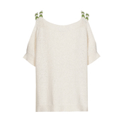 Caroline Biss - Top - Beige-groen
