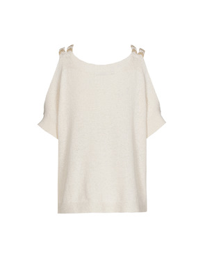 Caroline Biss - Top - Ecru