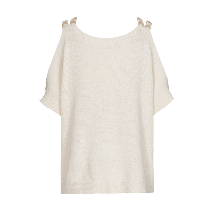 Caroline Biss - Top - Ecru