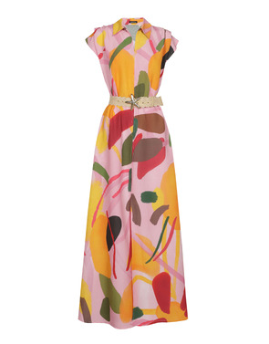 Caroline Biss - Lang kleed - Multicolor