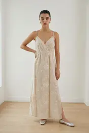 Garde-robe - Lang kleed - Beige