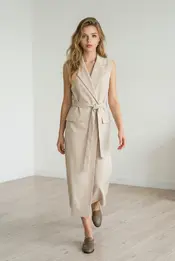 Garde-robe - Lang kleed - Beige