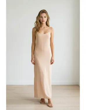 Garde-robe - Lang kleed - Beige