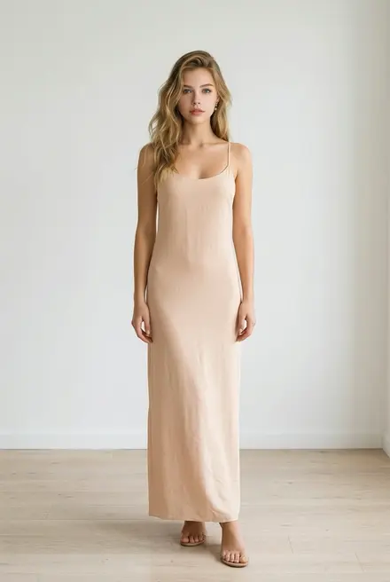 Garde-robe - Lang kleed - Beige