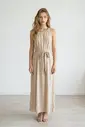 Garde-robe - Lang kleed - Beige