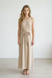 Garde-robe - Lang kleed - Beige