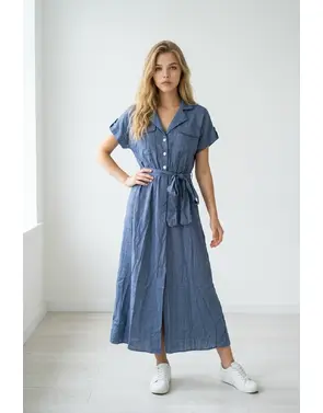 Garde-robe - Lang kleed - Jeans