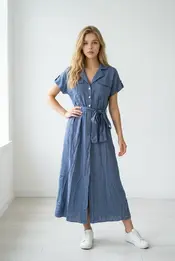 Garde-robe - Lang kleed - Jeans