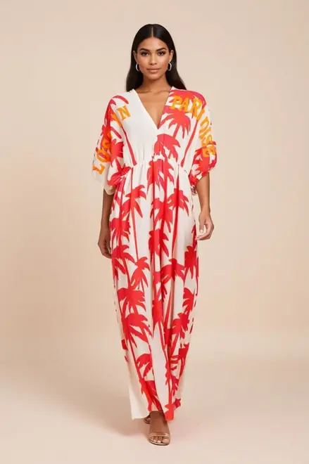 Garde-robe - Lang kleed - Roze