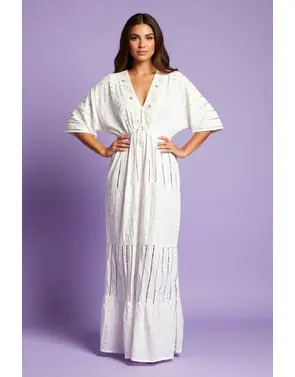 Garde-robe - Lang kleed - Ecru