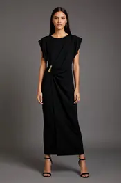 Garde-robe - Lang kleed - Zwart