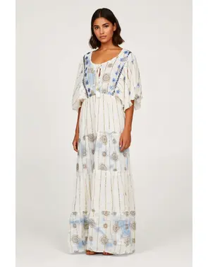 Garde-robe - Lang kleed - Blauw