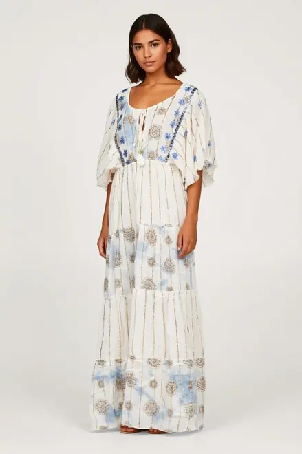Garde-robe - Lang kleed - Blauw