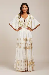 Garde-robe - Lang kleed - Geel