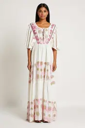 Garde-robe - Lang kleed - Roze