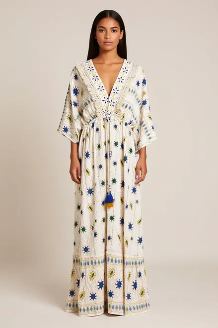 Garde-robe - Lang kleed - Blauw