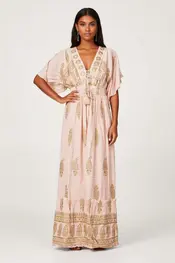 Garde-robe - Lang kleed - Roze