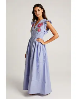 Garde-robe - Lang kleed - Blauw