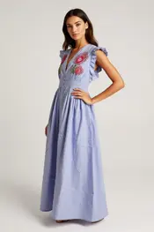 Garde-robe - Lang kleed - Blauw