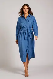 Garde-robe - Lang kleed - Blauw