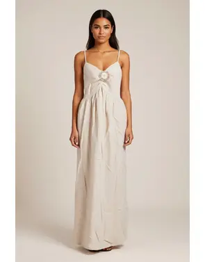 Garde-robe - Lang kleed - Beige