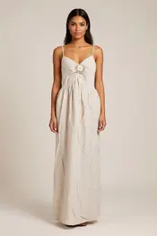 Garde-robe - Lang kleed - Beige