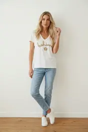 Garde-robe - T-shirt - Beige