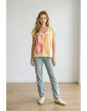 Garde-robe - T-shirt - Geel