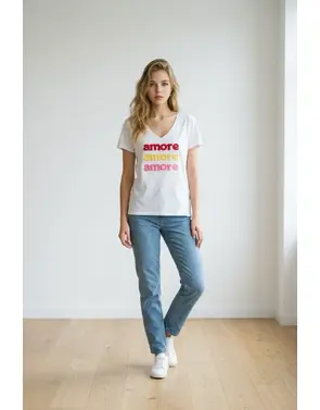 Garde-robe - T-shirt - Rood